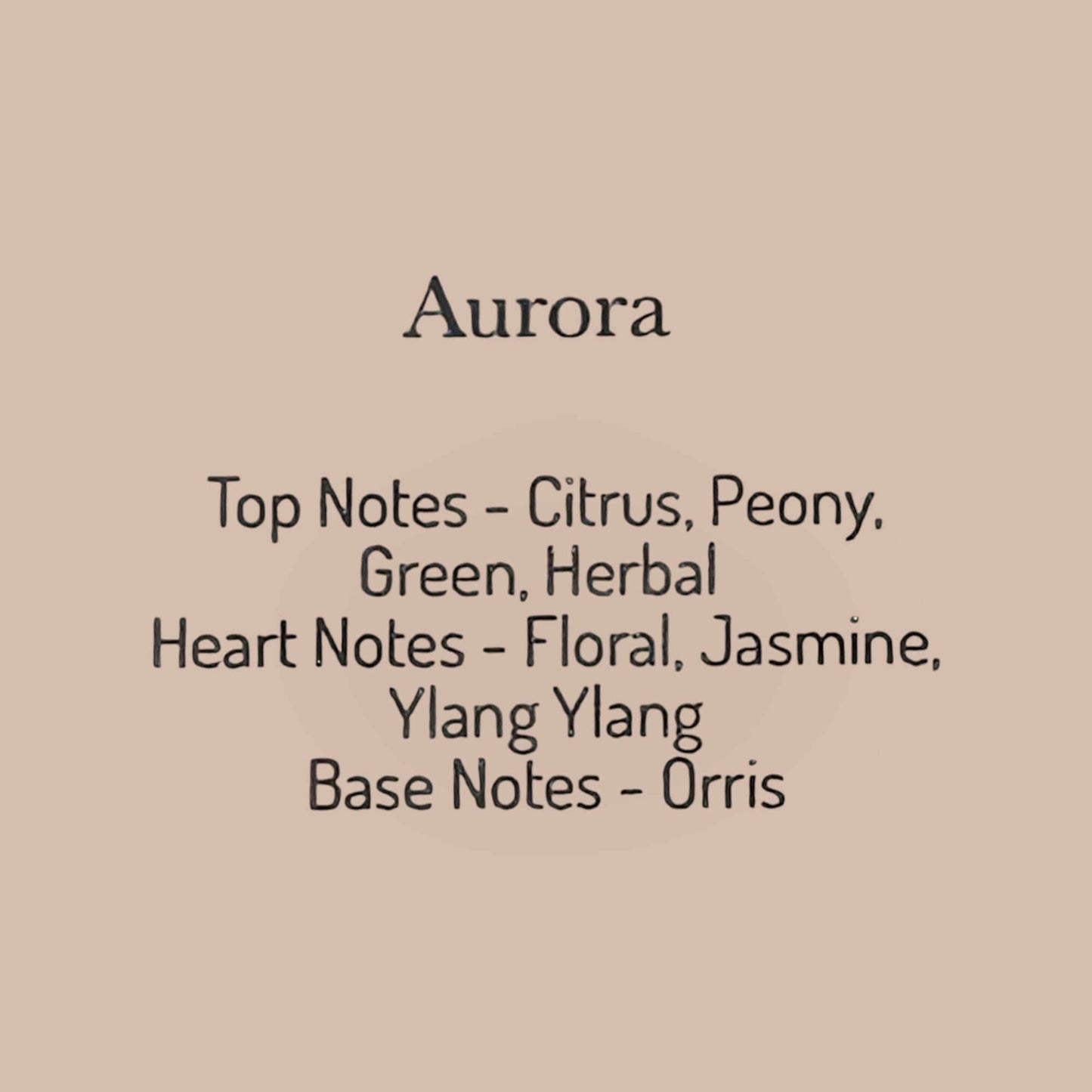Aurora Reed Diffuser 100ml fragrance notes including citrus, peony, floral, jasmine and ylang ylang.