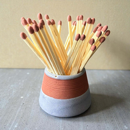 Ceramic Matchstick Holder - Blue