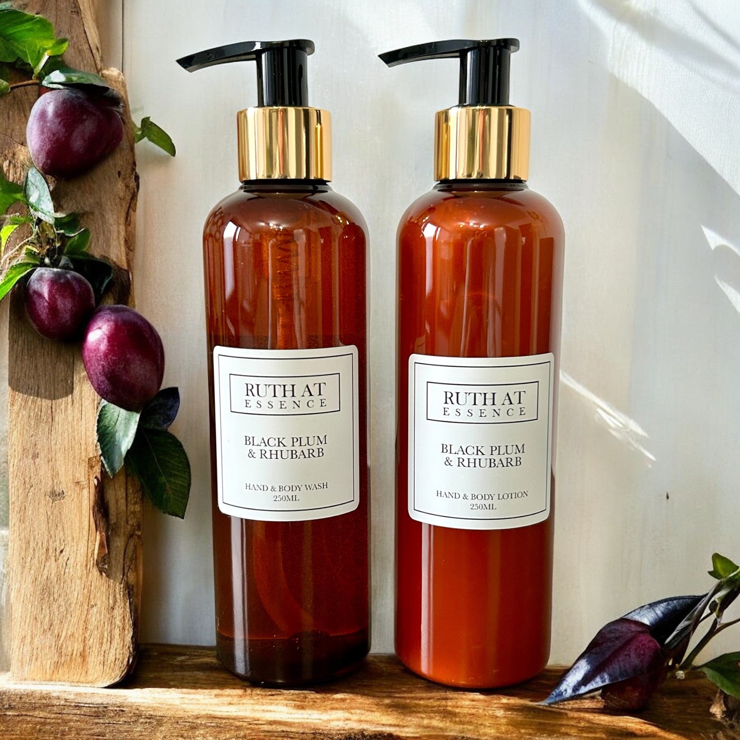 Black Plum & Rhubarb Hand & Body Lotion 250ml